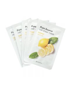 Missha Pure Source Lemon Sheet Mask 19g x 5